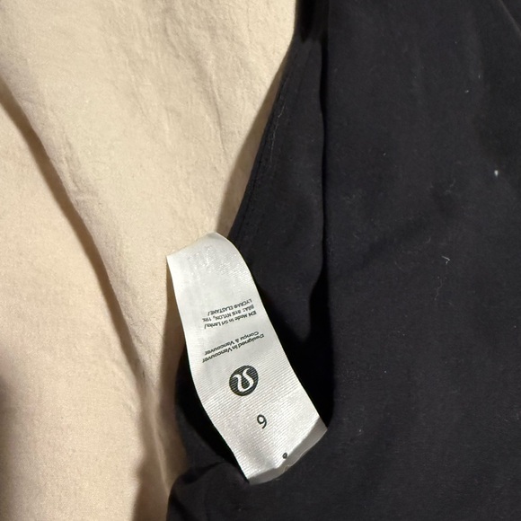 NWT lulu lemon align asymmetrical bra A/B in black - Picture 7 of 7